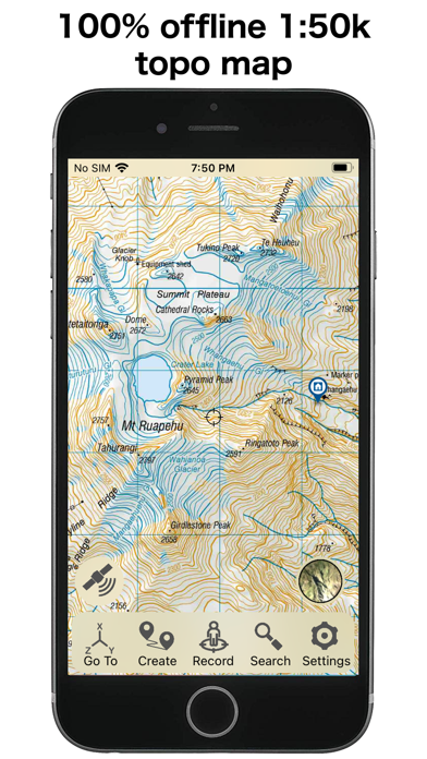 NZ Topo50 Offline - North screenshot