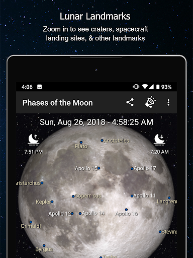 Phases of the Moon screenshot