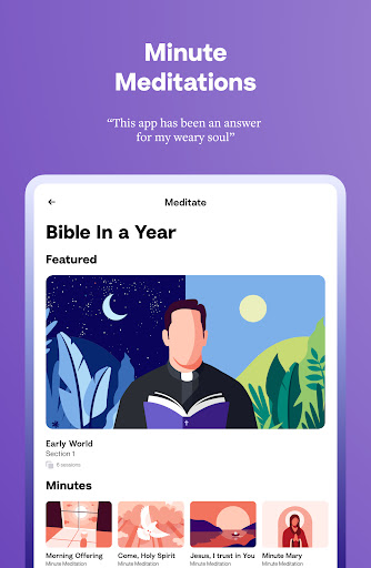 Hallow: Prayer & Meditation screenshot