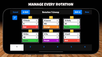 Volleyball Rotations screenshot