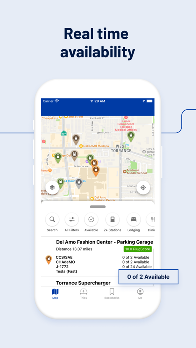 PlugShare - EV & Tesla Map screenshot