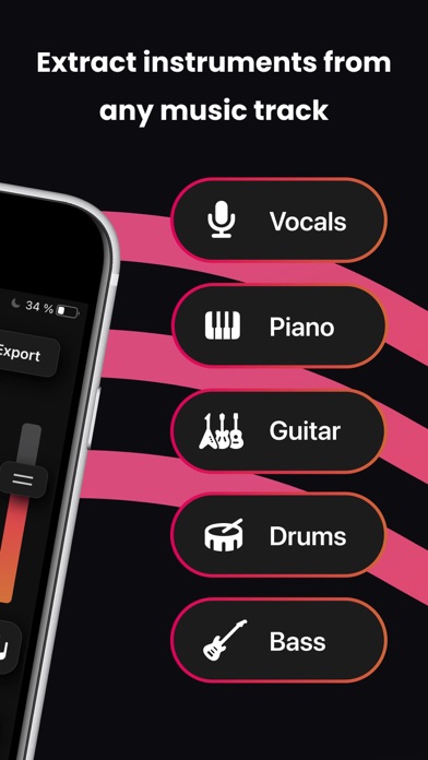 Stemz: AI Tool for Musicians screenshot
