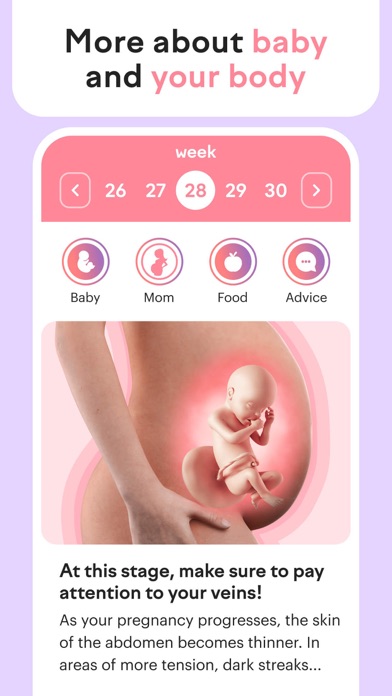 Pregnancy Tracker: amma screenshot