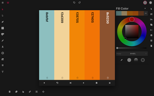 Vector Ink: SVG, Illustrator screenshot
