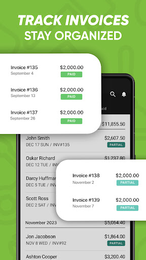 Joist Invoices for Contractors screenshot