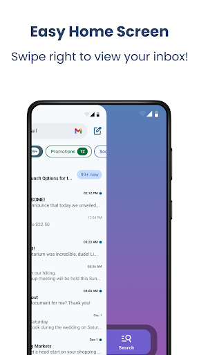 AI Mail Home- Email Homescreen screenshot