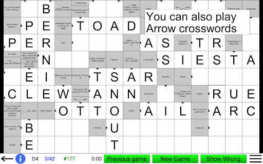 Crossword Unlimited screenshot