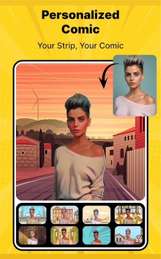 Cartoon Comic Strip Maker screenshot