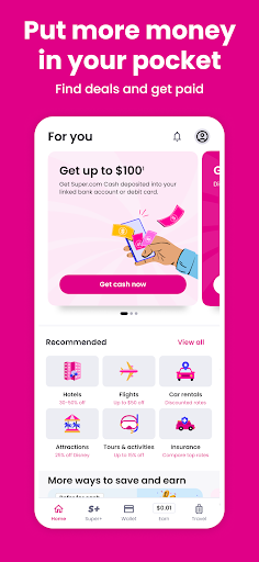 Super.com - Save, Earn, Travel screenshot