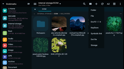 MiXplorer Silver File Manager screenshot