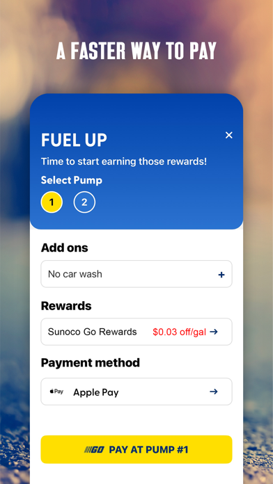 Sunoco: Pay fast & save screenshot