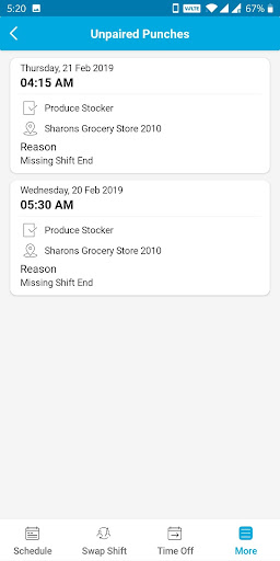 Blue Yonder Workforce screenshot