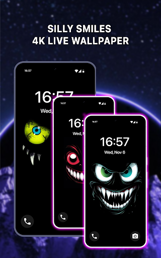Silly Smile Live Wallpaper 4K screenshot