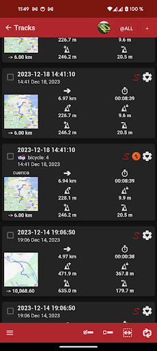 OruxMaps GP screenshot