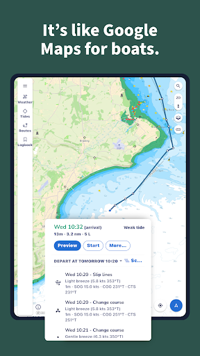 Savvy Navvy Boating Navigation screenshot
