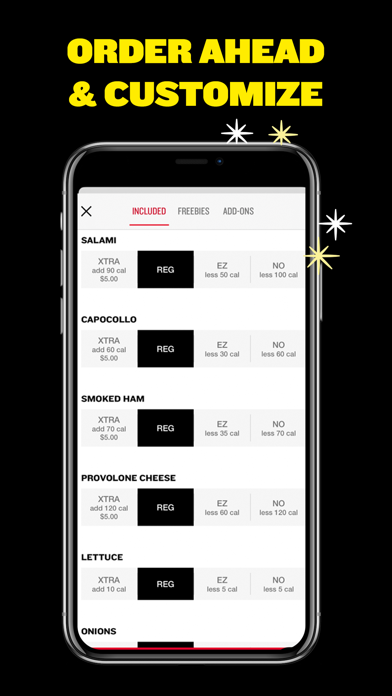 Jimmy John's Sandwiches screenshot