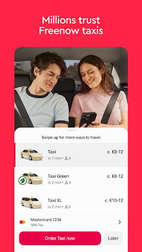 Freenow by Lyft - taxi & more screenshot