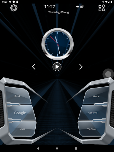 CL theme 3D Glass screenshot