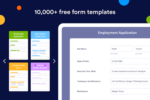 Jotform - Form, Sign & Survey screenshot