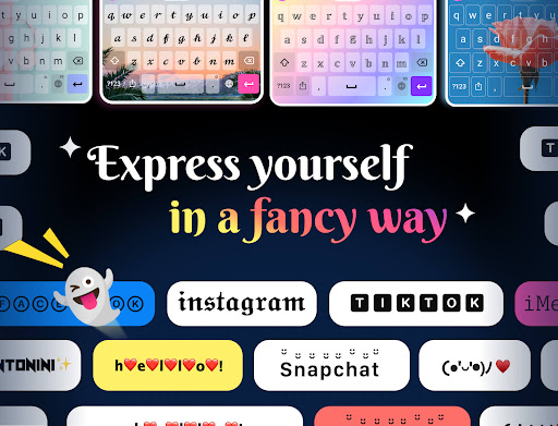 Fonts Keyboard Themes & Emoji screenshot