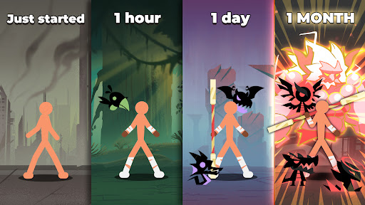 Stickman vs Monster: Idle RPG screenshot