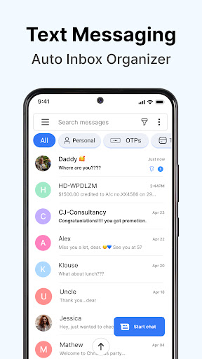 Messages - Text Messenger App screenshot