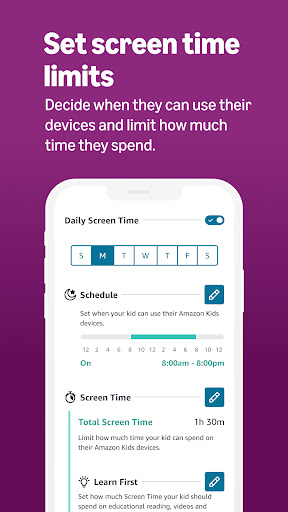 Amazon Kids Parent Dashboard screenshot