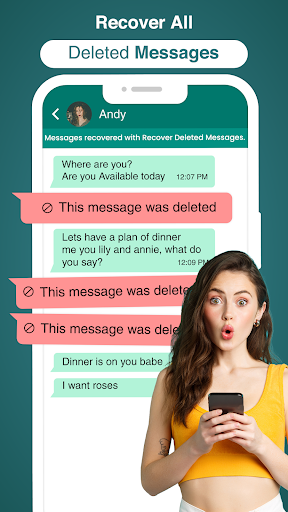 Recover Deleted Messages App screenshot