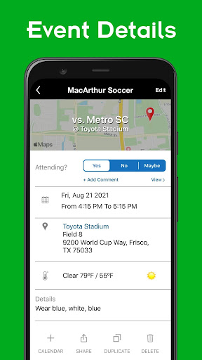 TeamReach - Your Team App screenshot