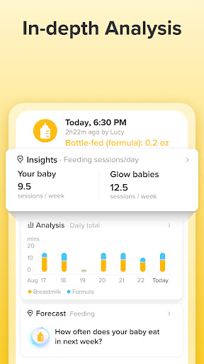 Baby Tracker App | Glow screenshot
