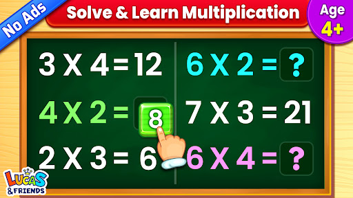 Kids Multiplication Math Games screenshot
