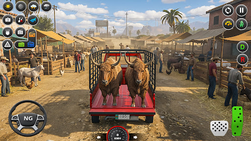 Animal Cargo Truck Game 3D screenshot
