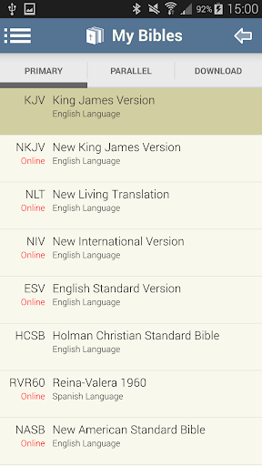 Blue Letter Bible screenshot