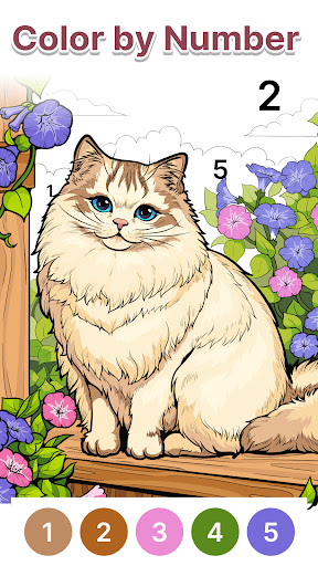 Anima Color - Paint by Number screenshot