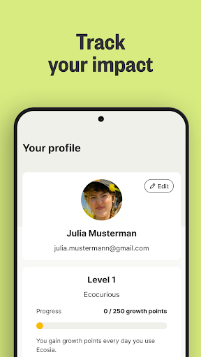 Ecosia - Safe Internet Browser screenshot
