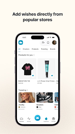 GoWish - Your Digital Wishlist screenshot