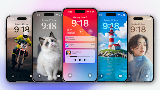 Lock Screen OS screenshot