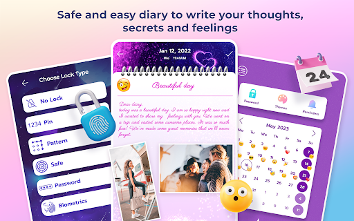My Secret Diary with Lock screenshot