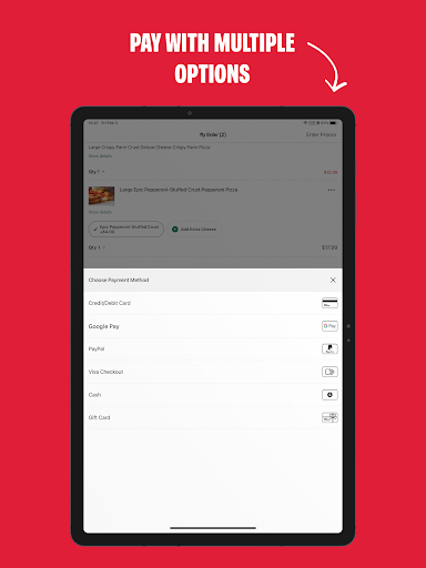 Papa Johns Pizza & Delivery screenshot
