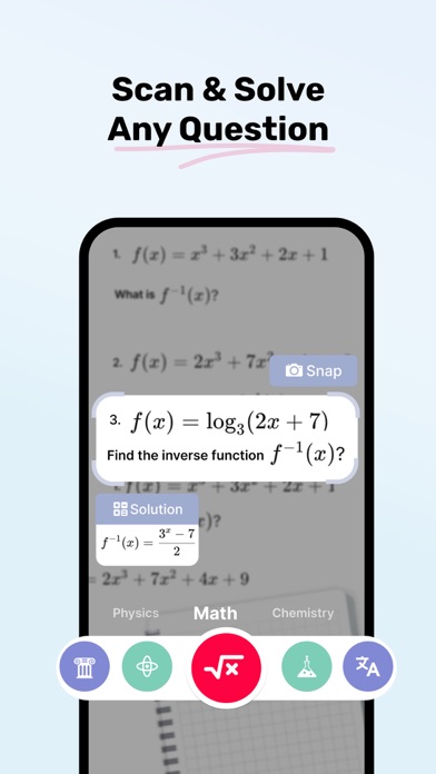Homework AI - Math & Essay App screenshot