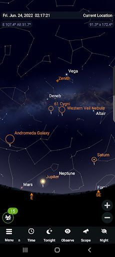 SkySafari 7 Plus screenshot