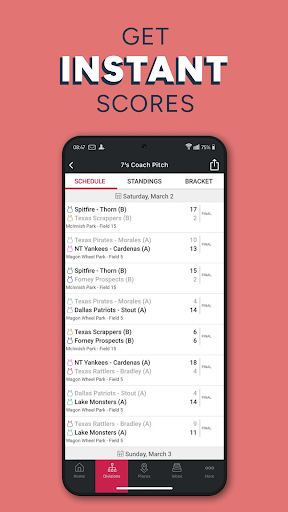 SportsEngine Tourney screenshot