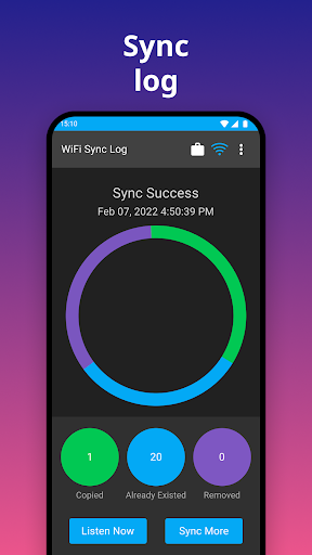 iSyncr: iTunes to Android screenshot