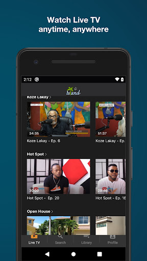 Island TV screenshot