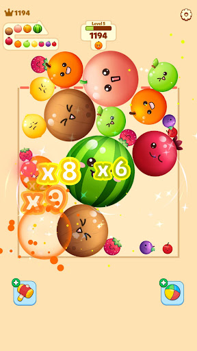Fruit Merge-Juicy Melon Puzzle screenshot