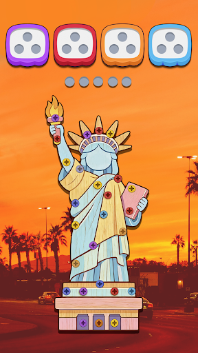 Unscrew Nuts Sort®: Pin Puzzle screenshot