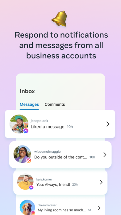 Meta Business Suite screenshot