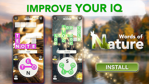 Word Connect - Words of Nature screenshot