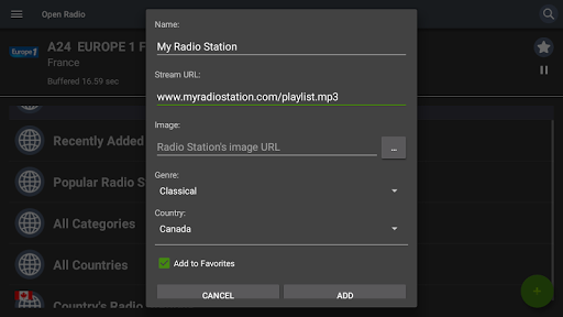 Open Radio - Online FM Radio screenshot