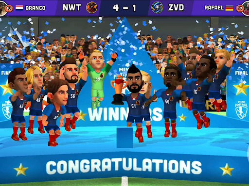 Mini Football - Soccer Games screenshot